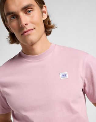 Workwear Tee in Soft Mauve alternative view 4