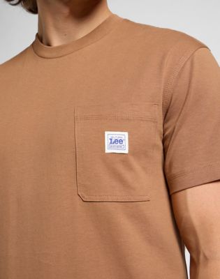 Workwear Pocket Tee in Burlwood alternative view 4