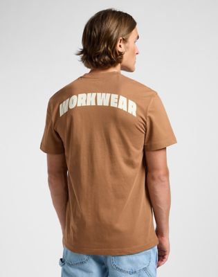 Workwear Graphic Tee in Burlwood alternative view
