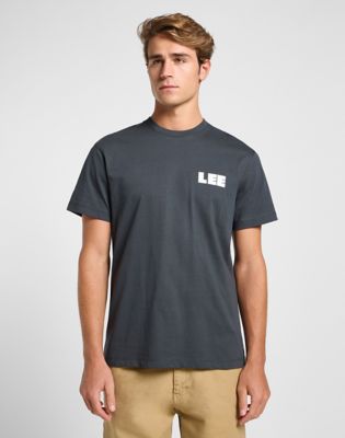 Workwear Relaxed Graphic Tee in Washed Black alternative view