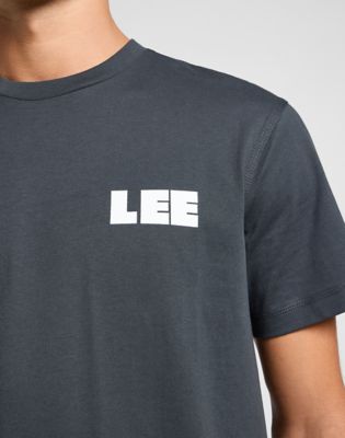 Workwear Relaxed Graphic Tee in Washed Black alternative view 4