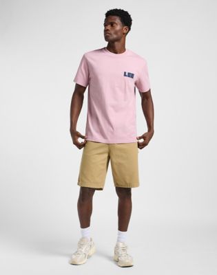 Workwear Relaxed Graphic Tee in Soft Mauve alternative view 2