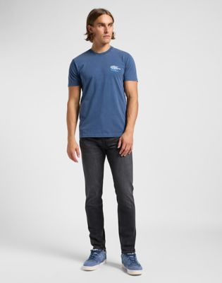 Medium Logo Tee in Orion Blue alternative view 2