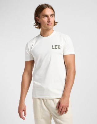 Regular Graphic Tee in Ecru alternative view