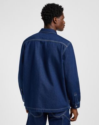 Loose Workwear Overshirt in Raw alternative view