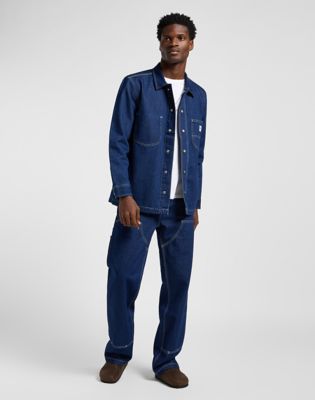 Loose Workwear Overshirt in Raw alternative view 2