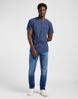 Ultimate Pocket Tee in Navy Mele alternative view 2