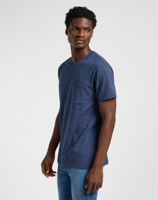 Ultimate Pocket Tee in Navy Mele alternative view 3