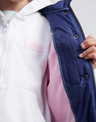 Gilet Puffer in Patriot Blue alternative view 3