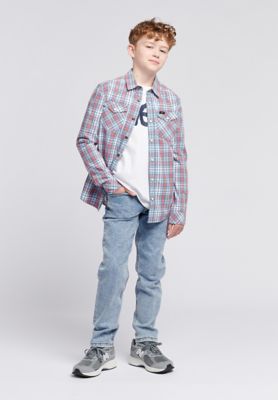 Western Snap Shirt in Dark Denim alternative view