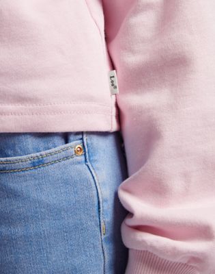 Wobbly Graphic Hoodie in Pink Lady alternative view 4