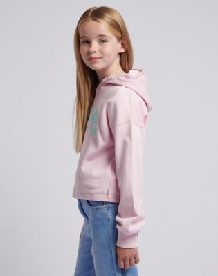 Wobbly Graphic Hoodie in Pink Lady alternative view 5