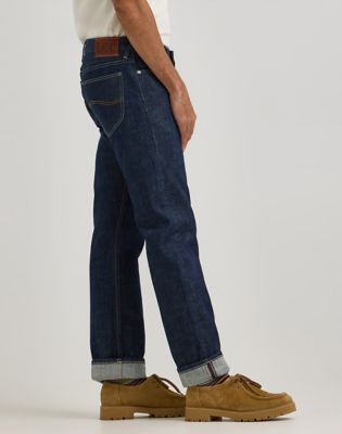 Men's Lee® x Paul Smith Selvedge 101 Rider Jean in Rinse alternative view 4
