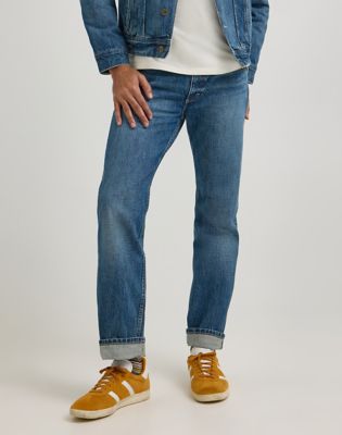 Men's Lee® x Paul Smith Selvedge 101 Rider Jean in Mid Wash alternative view
