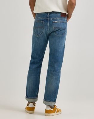 Men's Lee® x Paul Smith Selvedge 101 Rider Jean in Mid Wash alternative view 2