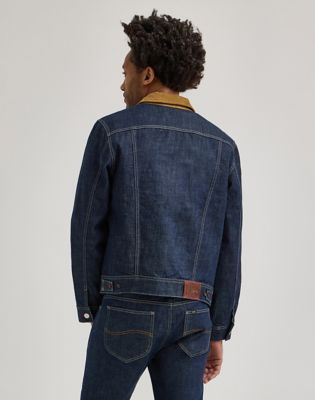 Men's Lee® x Paul Smith Selvedge Storm Rider Jacket in Rinse alternative view 2