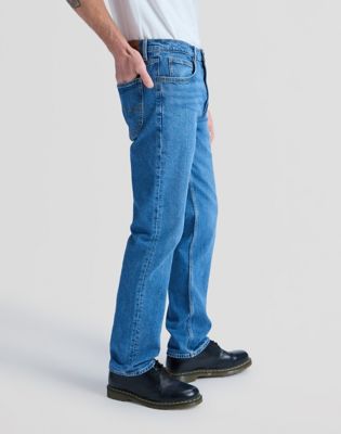 West Regular Low Stretch Jean in Blue Beam