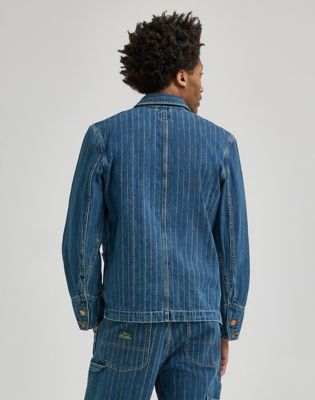 Men's Lee® x Paul Smith Chore Coat in Antique Tinted Wash alternative view 2