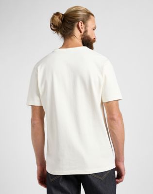 Lee 101 Regular Core Tee Ecru, Lee