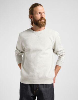 101 Regular Sweatshirt in Sharp Grey Mele
