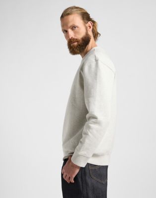 101 Regular Sweatshirt in Sharp Grey Mele