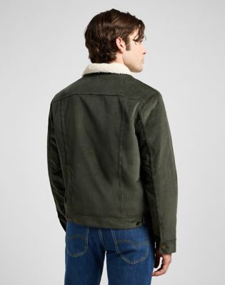 Lee Regular Sherpa Jacket Frontier Olive, Lee