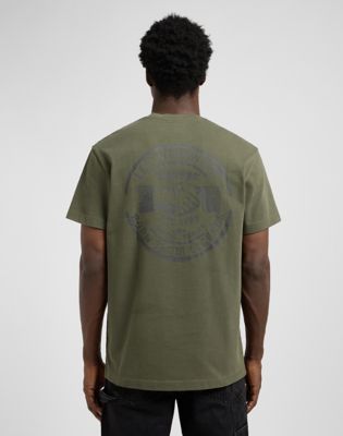 Lee Workwear Relaxed Graphic Tee Oak Moss, Lee
