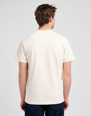 Lee Workwear Relaxed Graphic Tee Ecru, Lee