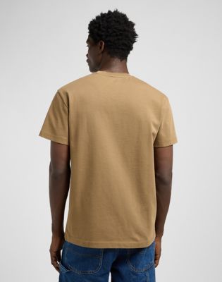 Lee Workwear Relaxed Essential Tee Dark Khaki, Lee