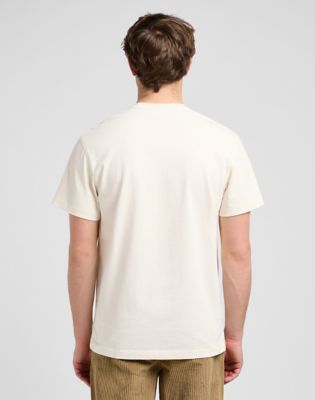 Lee Workwear Relaxed Pocket Tee Ecru, Lee