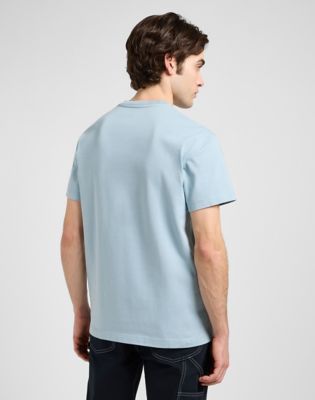 Lee Workwear Relaxed Pocket Tee Jet Stream Blue, Lee