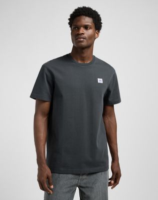 Workwear Relaxed Tee in Washed Black