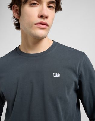 Regular Long Sleeve Patch Logo Tee | Men's T-Shirts | Lee IE
