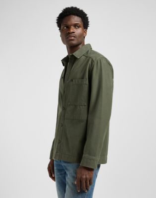 Relaxed Paneled Overshirt | Men's Shirts | Lee DK