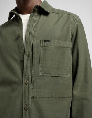 Relaxed Paneled Overshirt | Men's Shirts | Lee SE