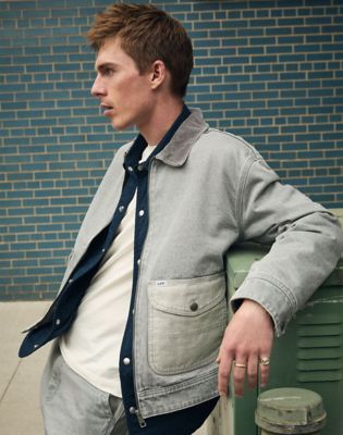 Lee Workwear 91U Regular Utility Jacket Gemini Grey, Lee