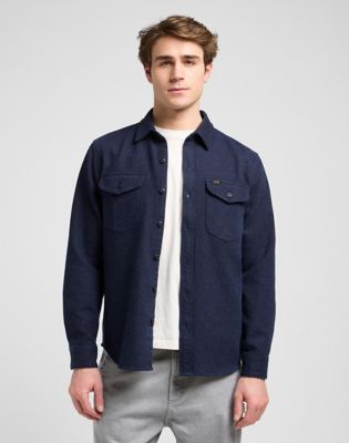 Workwear Relaxed Shirt Camisas de Hombre Lee ES