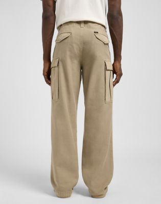 Lee Parachute Loose Cargo Pant Kansas City Khaki, Lee