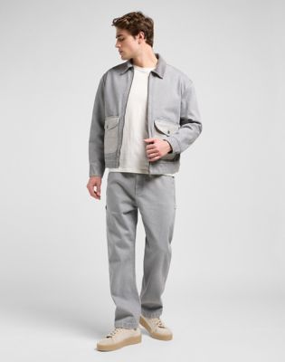 Lee Workwear Slouchy Straight Carpenter Jean Gemini Grey, Lee