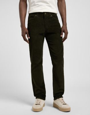 Lee Slim Mvp Corduroy Pant Olive Night, Lee