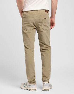 Lee Slim Mvp Corduroy Pant Oscar Khaki, Lee