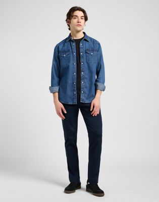 Lee Regular Chino Pant Rivet Navy, Lee
