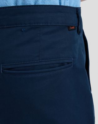 Regular Lightweight Chino Trousers in Rivet Navy alternative view 4