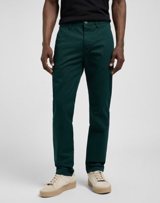 Regular Chino Pant in Jade Forest