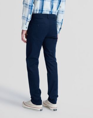 Slim Lightweight Chino Trousers in Rivet Navy alternative view 2