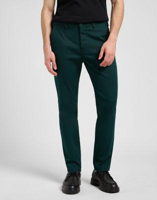 Slim Chino Pant in Jade Forest