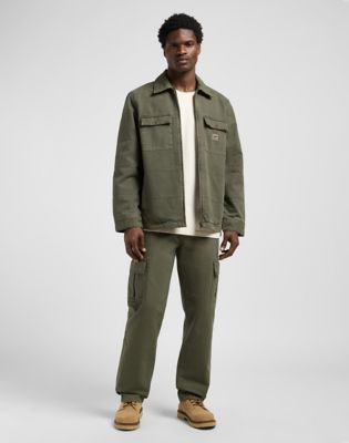 Loose Cargo Pant in Oak Moss