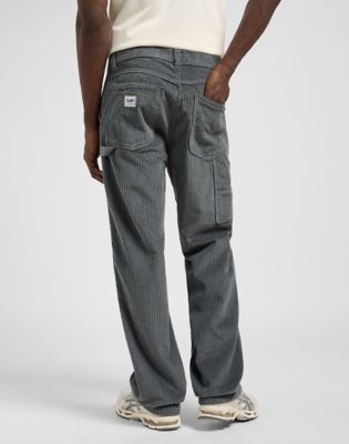 Lee Workwear Loose Corduroy Carpenter Pant Metal Grey, Lee