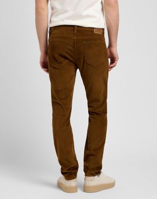 Lee Rider Slim Corduroy Pant Quail Brown, Lee