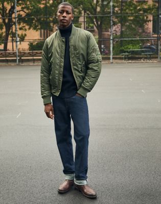 Haden Selvedge Denim Relaxed Jean in Xion